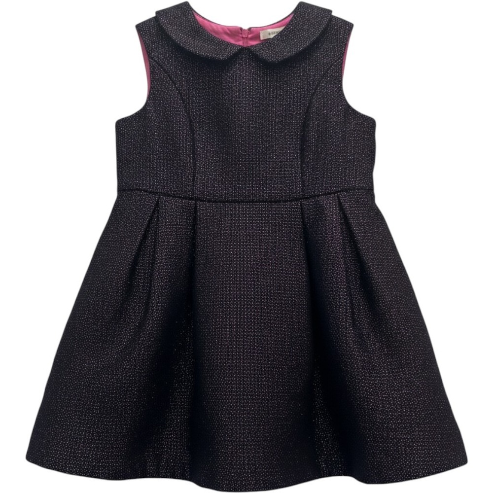 CHEROKEE Girls‎ Pink & Black Sparkle "Fancy" Party Holiday Dress size 3T